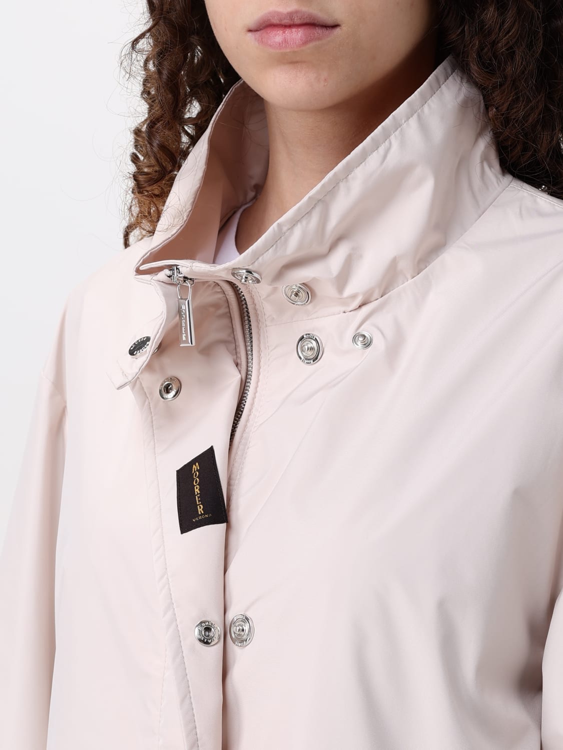 ジャケット MOORER Woman Jacket Nude MODGI100838STP U0574 MOORER: Jacket woman - Nude | Moorer jacket MODGI100838STP
