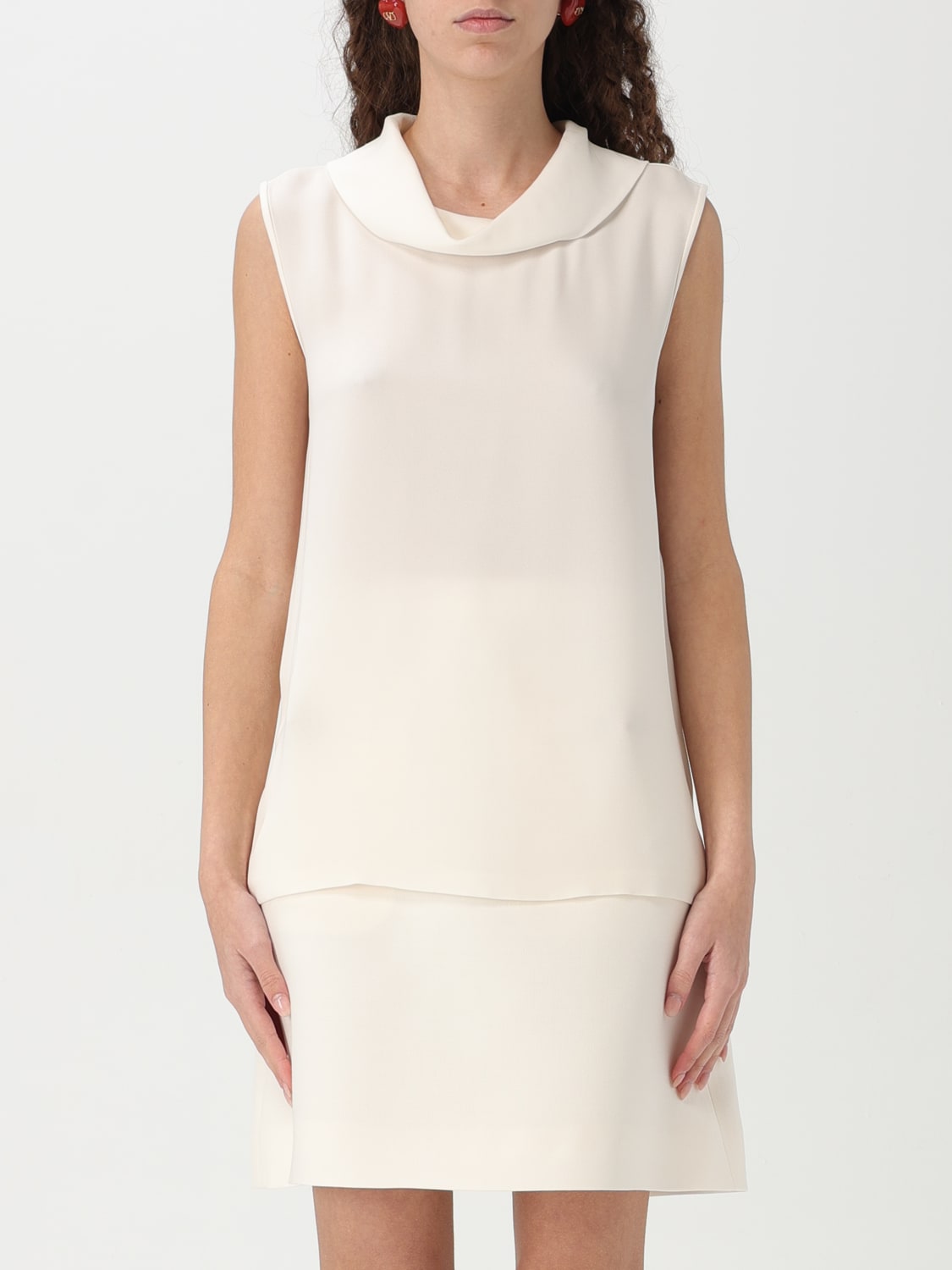 VALENTINO TOP: Top woman Valentino, Ivory - Img 1