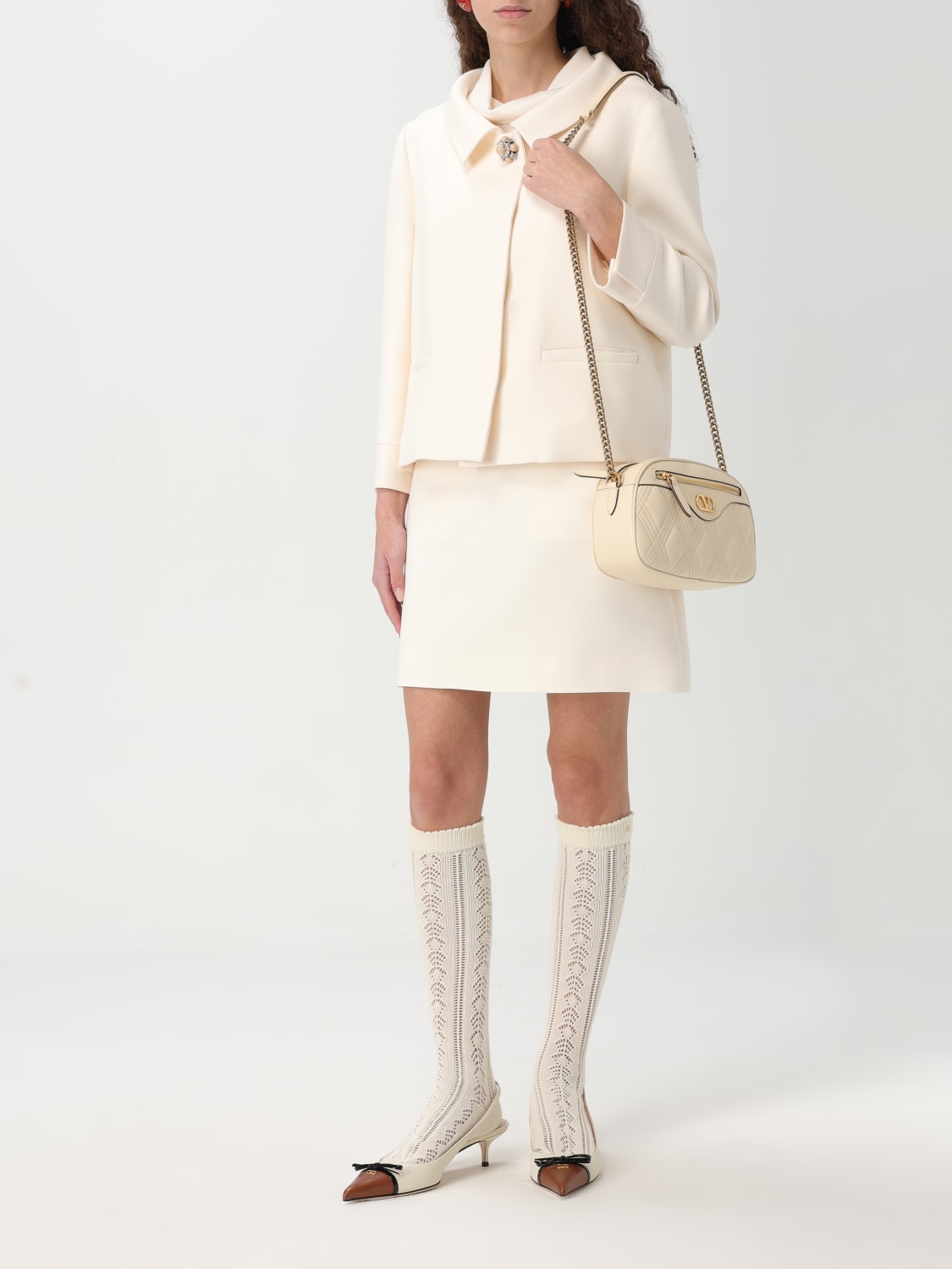 スカート VALENTINO Woman Skirt Ivory 6B3RACH71CF A03 VALENTINO: Skirt woman - Ivory | Valentino skirt 6B3RACH71CF