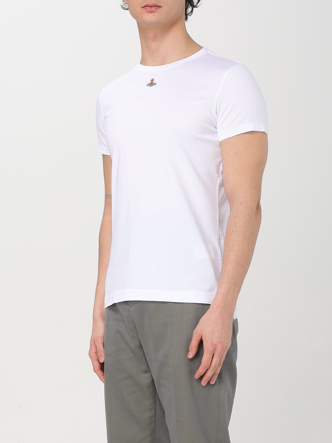 VIVIENNE WESTWOOD T-SHIRT: T-shirt men Vivienne Westwood, White - Img 4