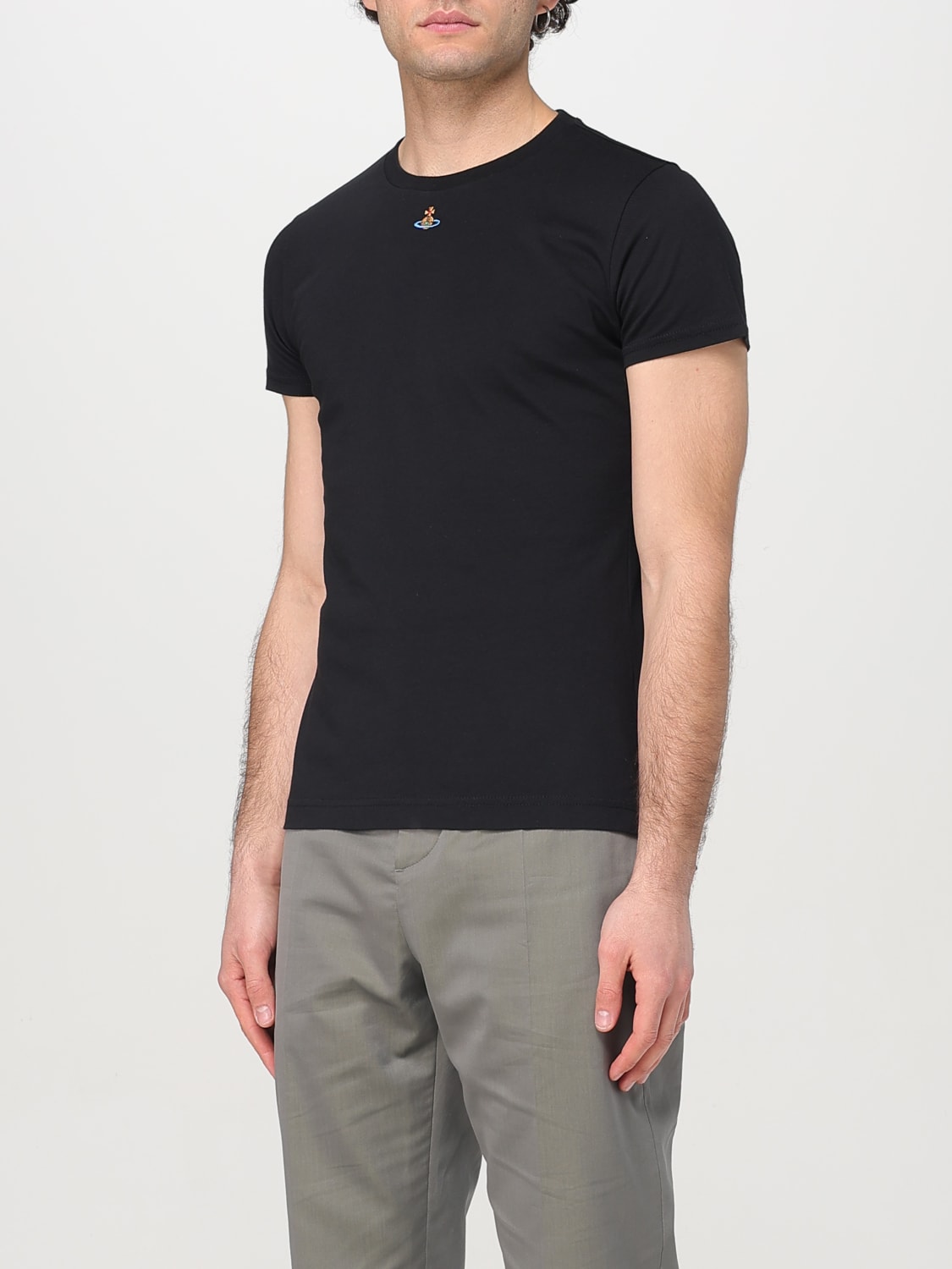 VIVIENNE WESTWOOD T-SHIRT: T-shirt men Vivienne Westwood, Black - Img 3