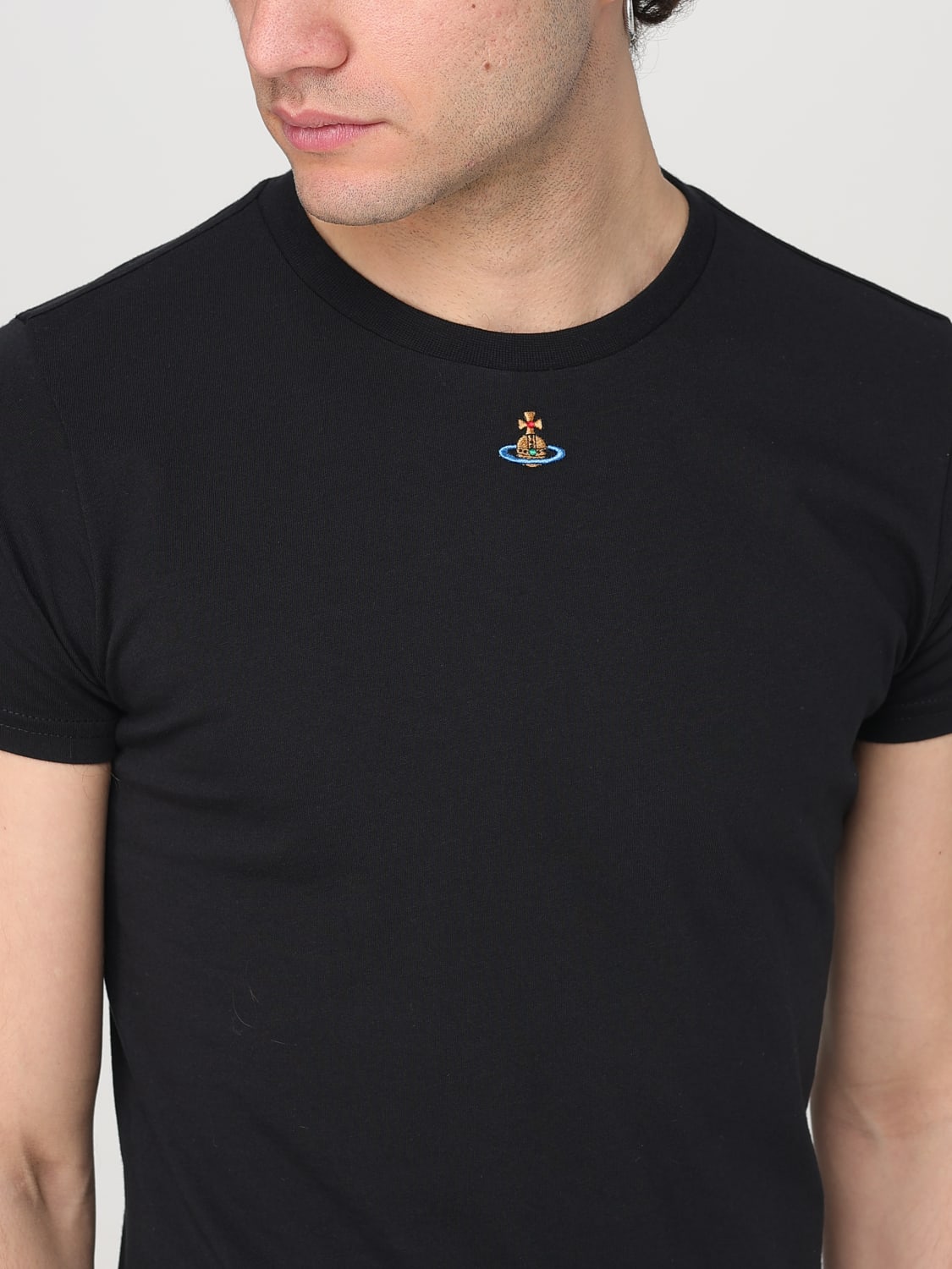 VIVIENNE WESTWOOD T-SHIRT: T-shirt men Vivienne Westwood, Black - Img 4