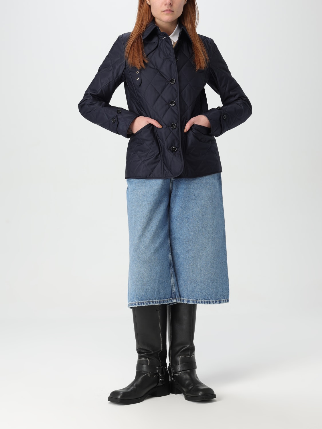 BURBERRY BLUE LABEL ライトブルー デニムジャケット