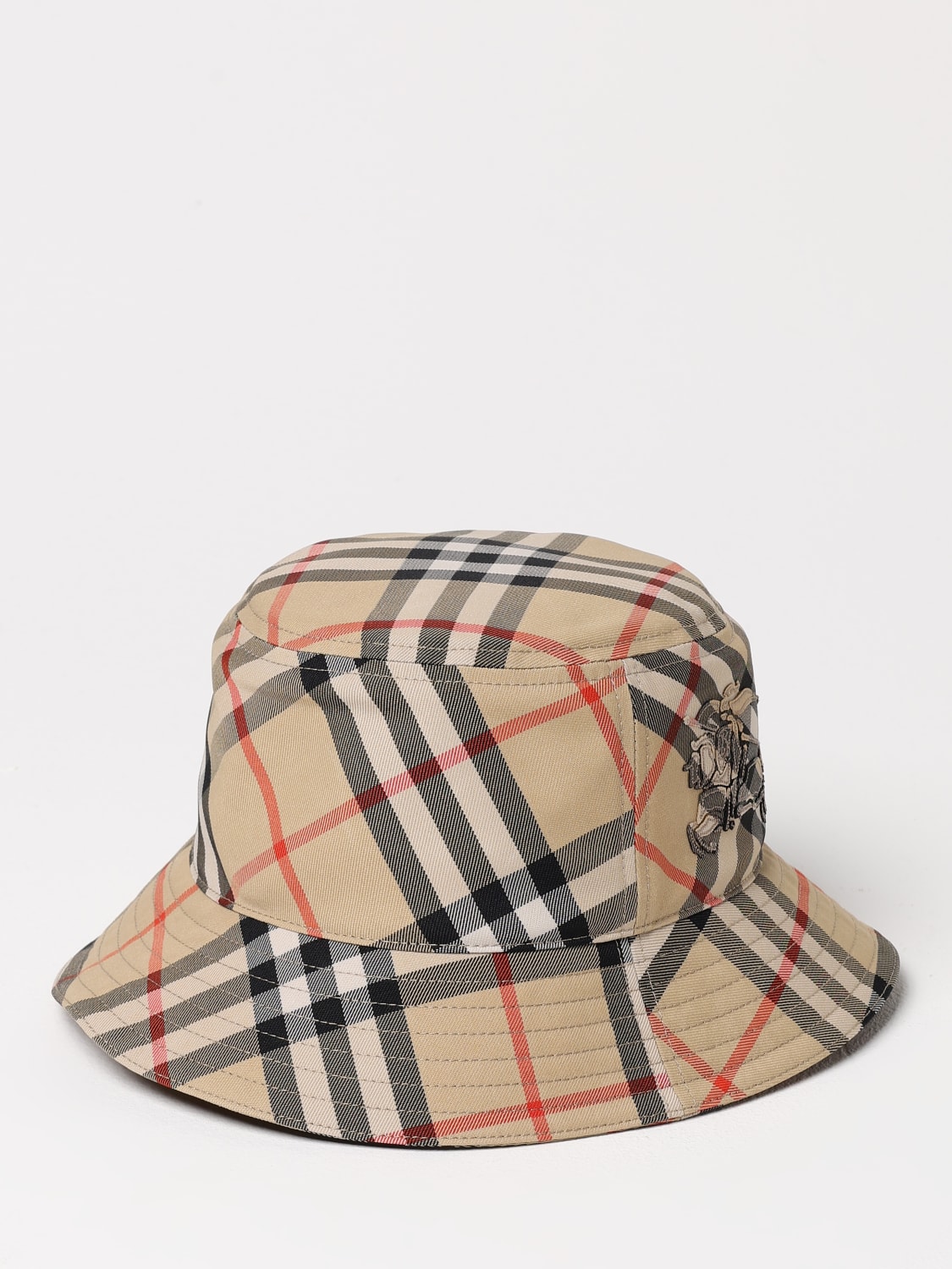 ハット BURBERRY Woman Hat Sand 8100740 BURBERRY: Hat woman - Sand | Burberry hat 8100740 online at