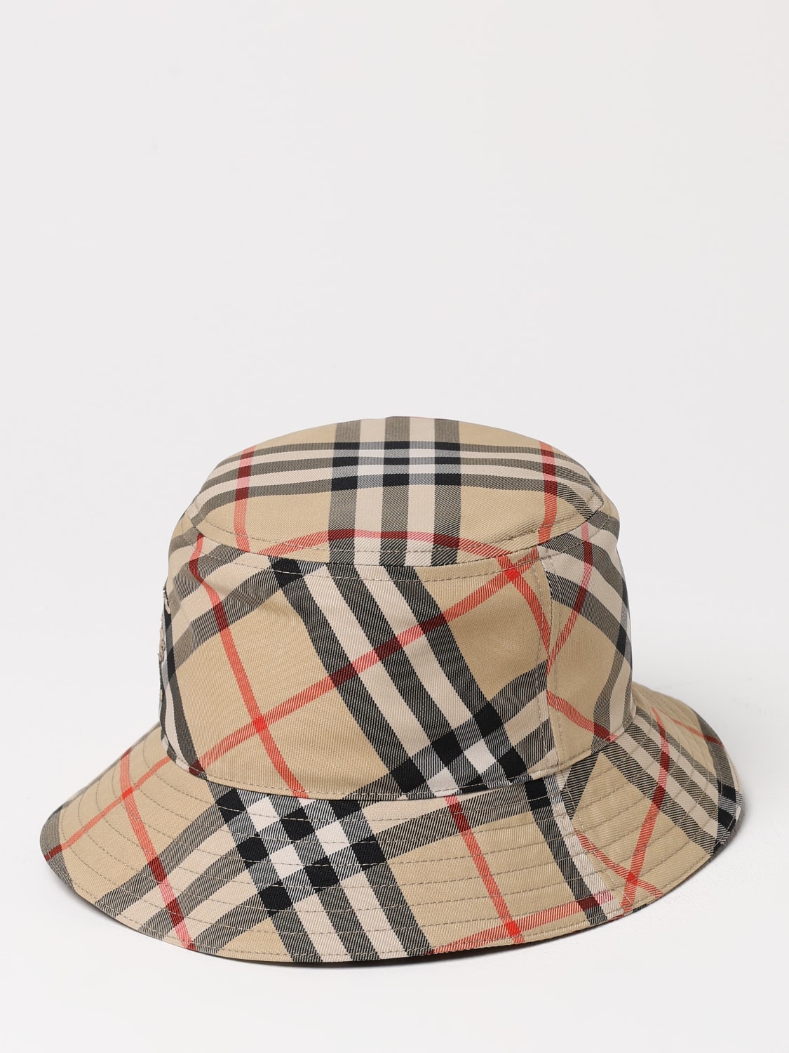 BURBERRY: Hat woman - Sand | Burberry hat 8100740 online at