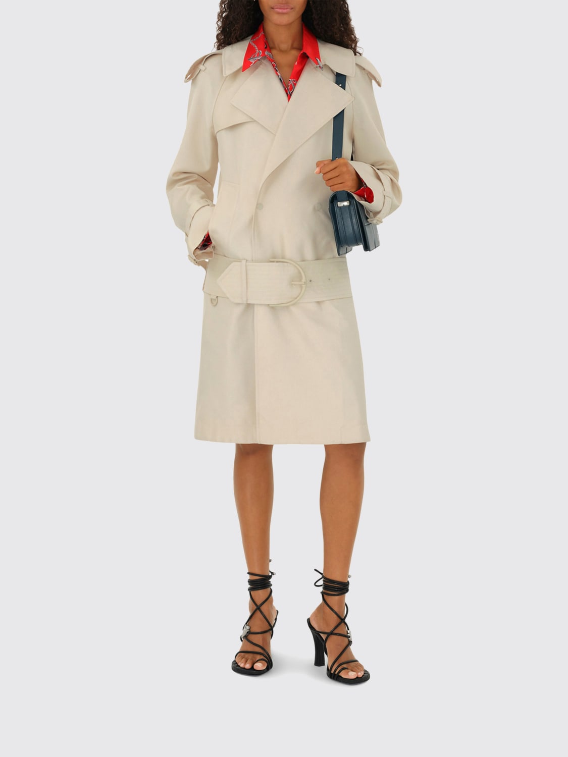 BURBERRY TRENCH COAT: Trench coat woman Burberry, Nude - Img 2