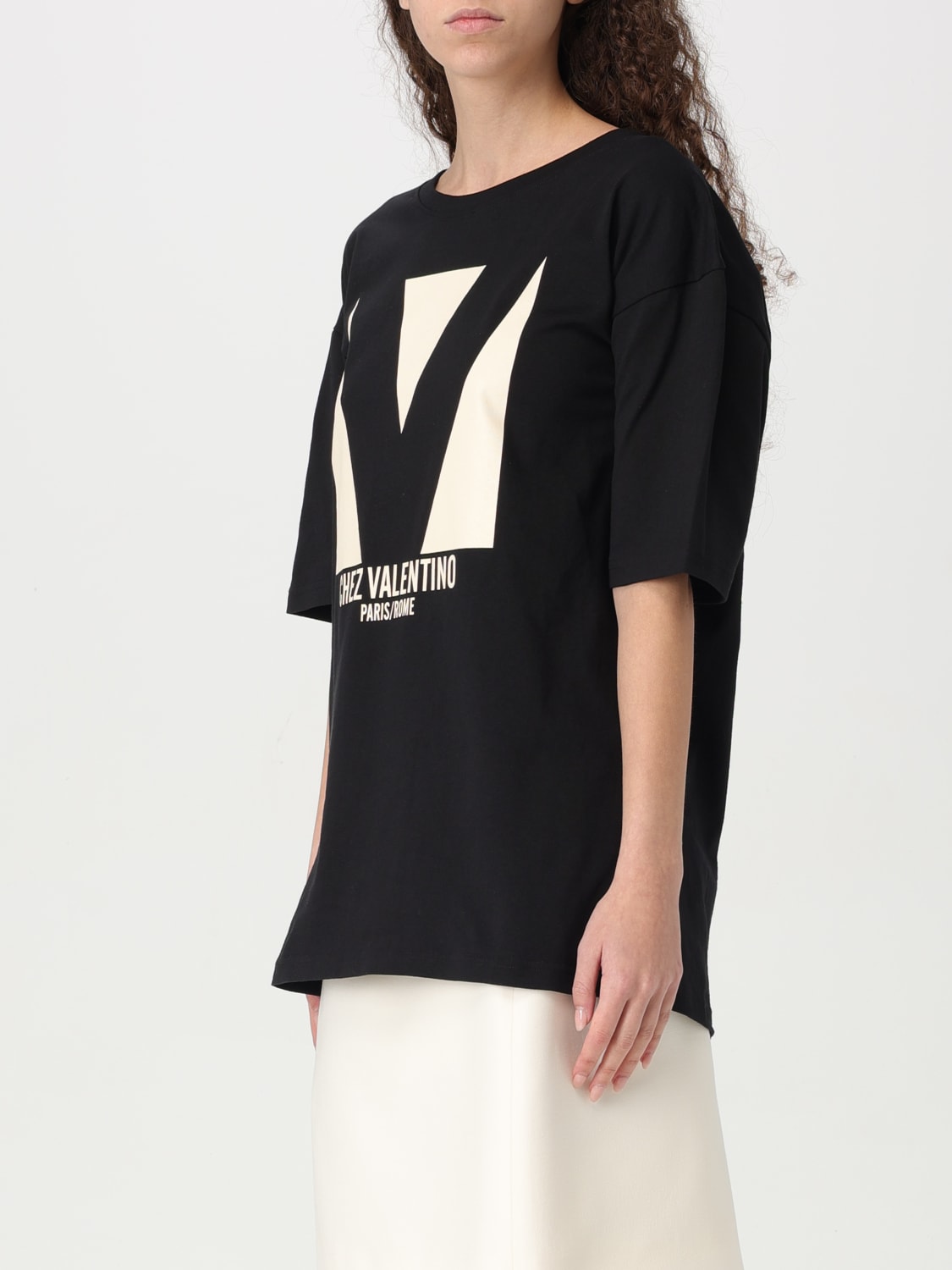 VALENTINO T-SHIRT: Top woman Valentino, Black - Img 4