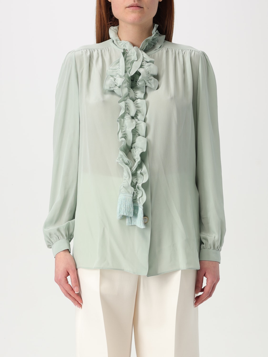 VALENTINO SHIRT: Shirt woman Valentino, Cream - Img 1