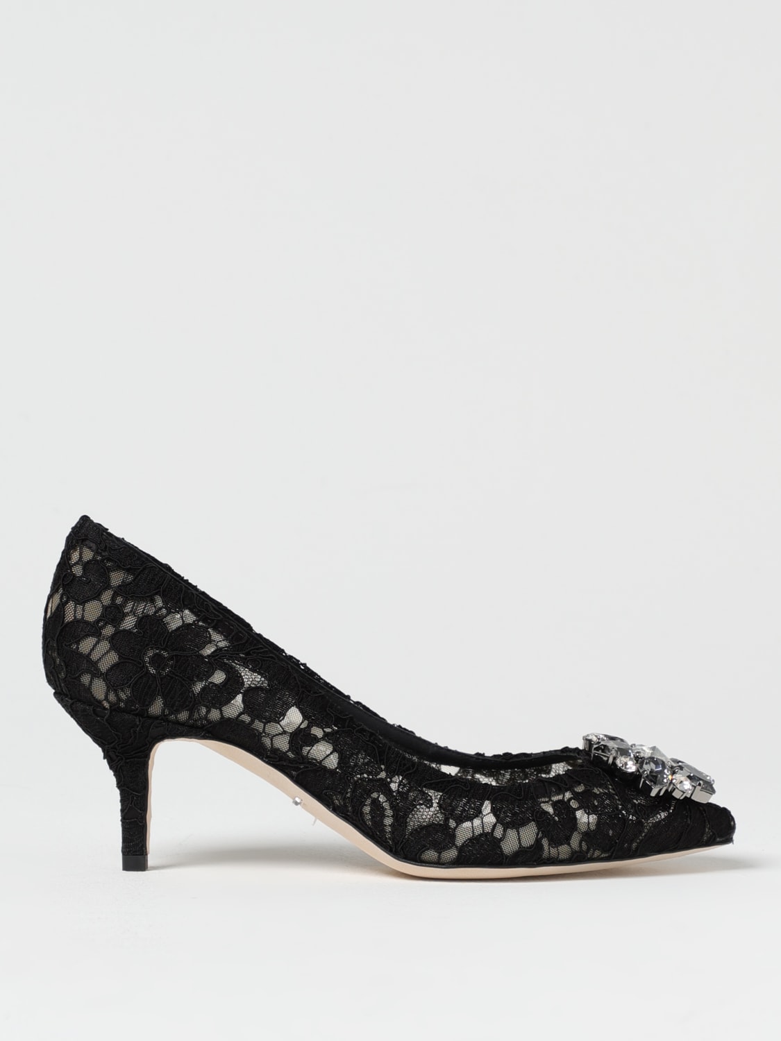 DOLCE & GABBANA: High heel shoes woman - Black | Dolce & Gabbana