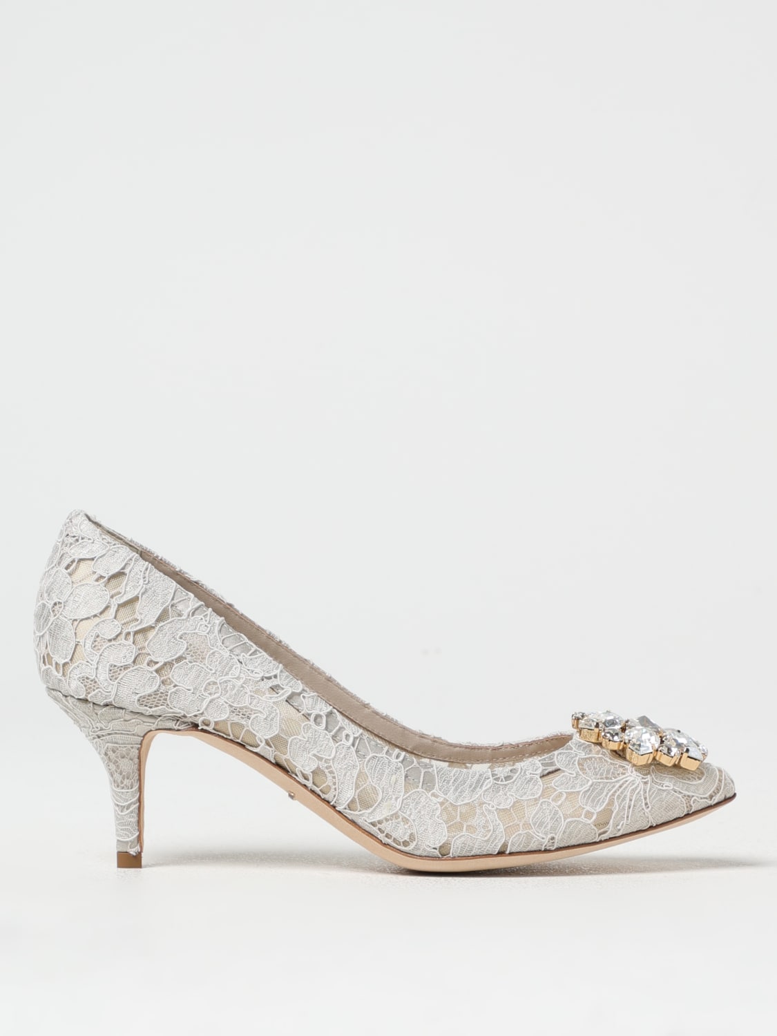 シューズ・サンダルその他 DOLCE & GABBANA Woman Pumps Grey CD0066AL198 80005 DOLCE & GABBANA: High heel shoes woman - Grey | Dolce