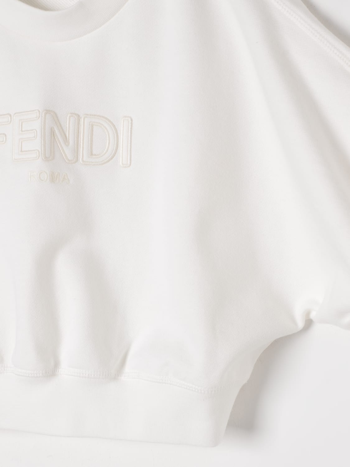 FENDI SWEATER: Sweater kids Fendi, White - Img 3