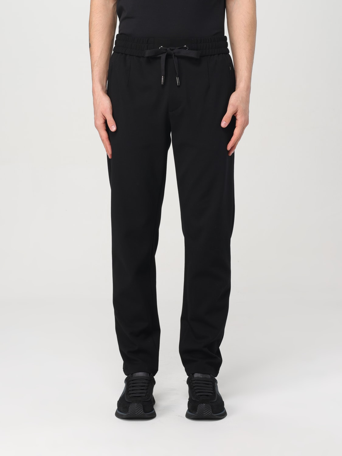 DOLCE & GABBANA: Pants men - Black | Dolce & Gabbana pants