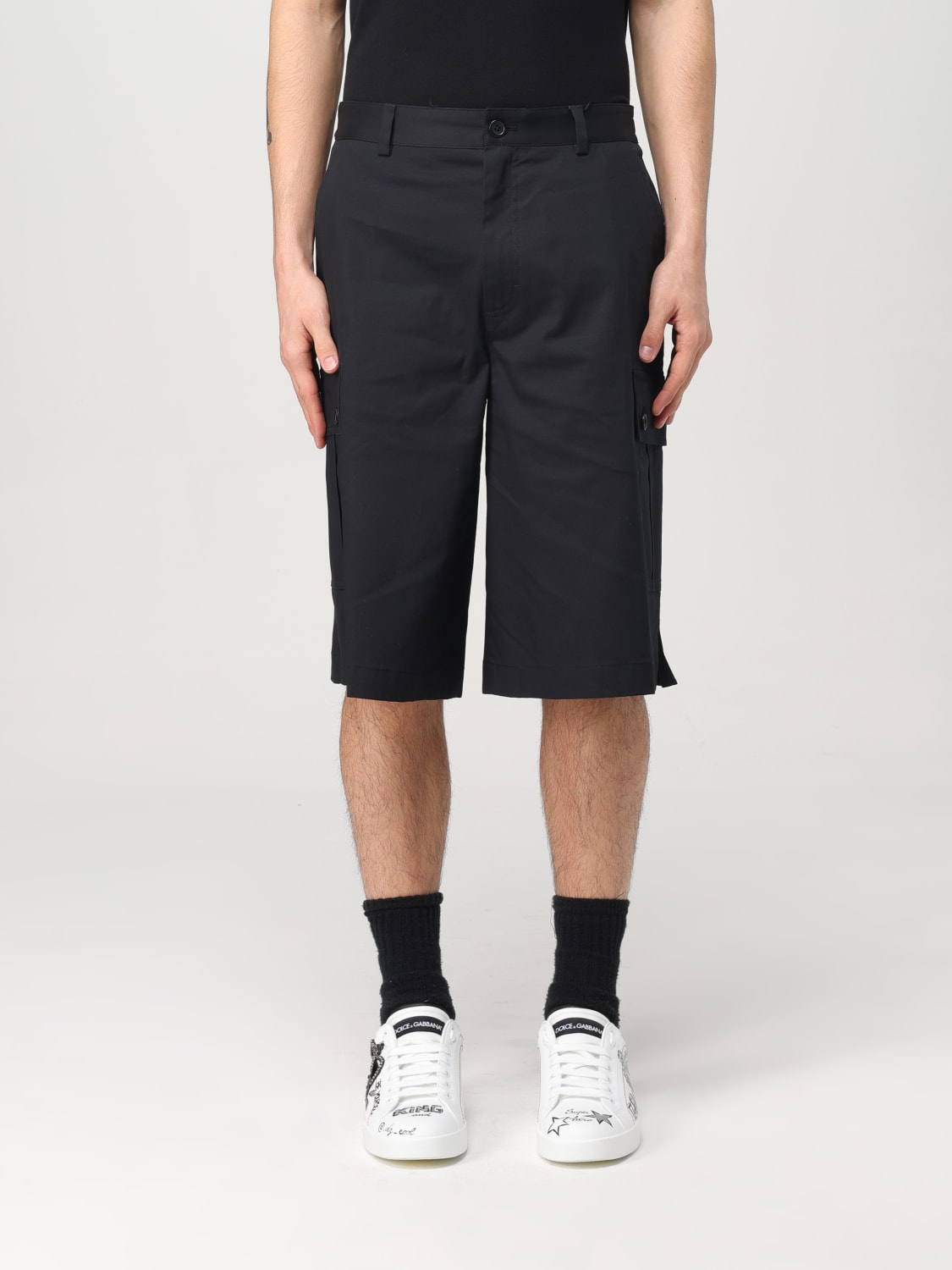 DOLCE & GABBANA SHORTS: Short men Dolce & Gabbana, Black - Img 1