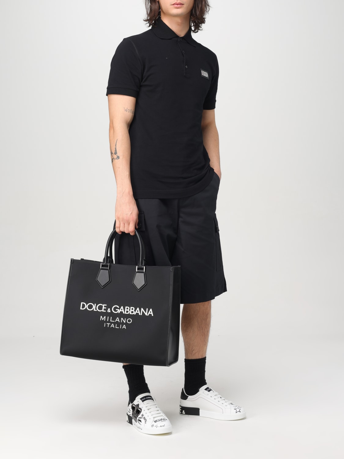 DOLCE & GABBANA SHORTS: Short men Dolce & Gabbana, Black - Img 2