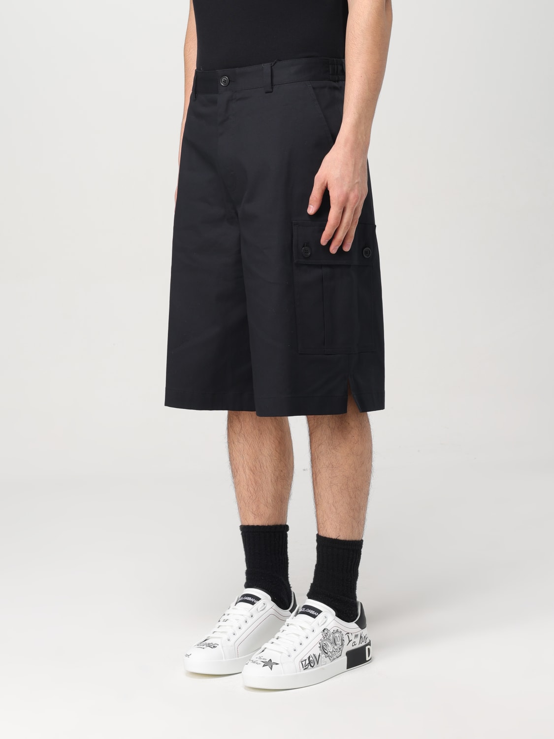 DOLCE & GABBANA SHORTS: Short men Dolce & Gabbana, Black - Img 4