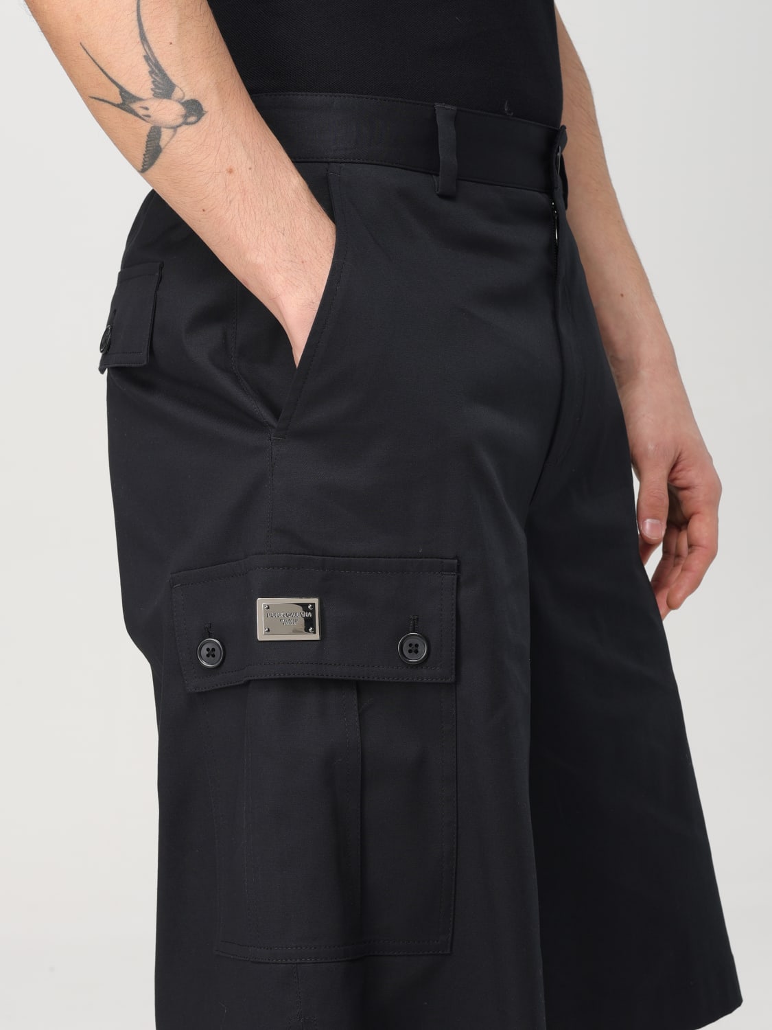 DOLCE & GABBANA SHORTS: Short men Dolce & Gabbana, Black - Img 5