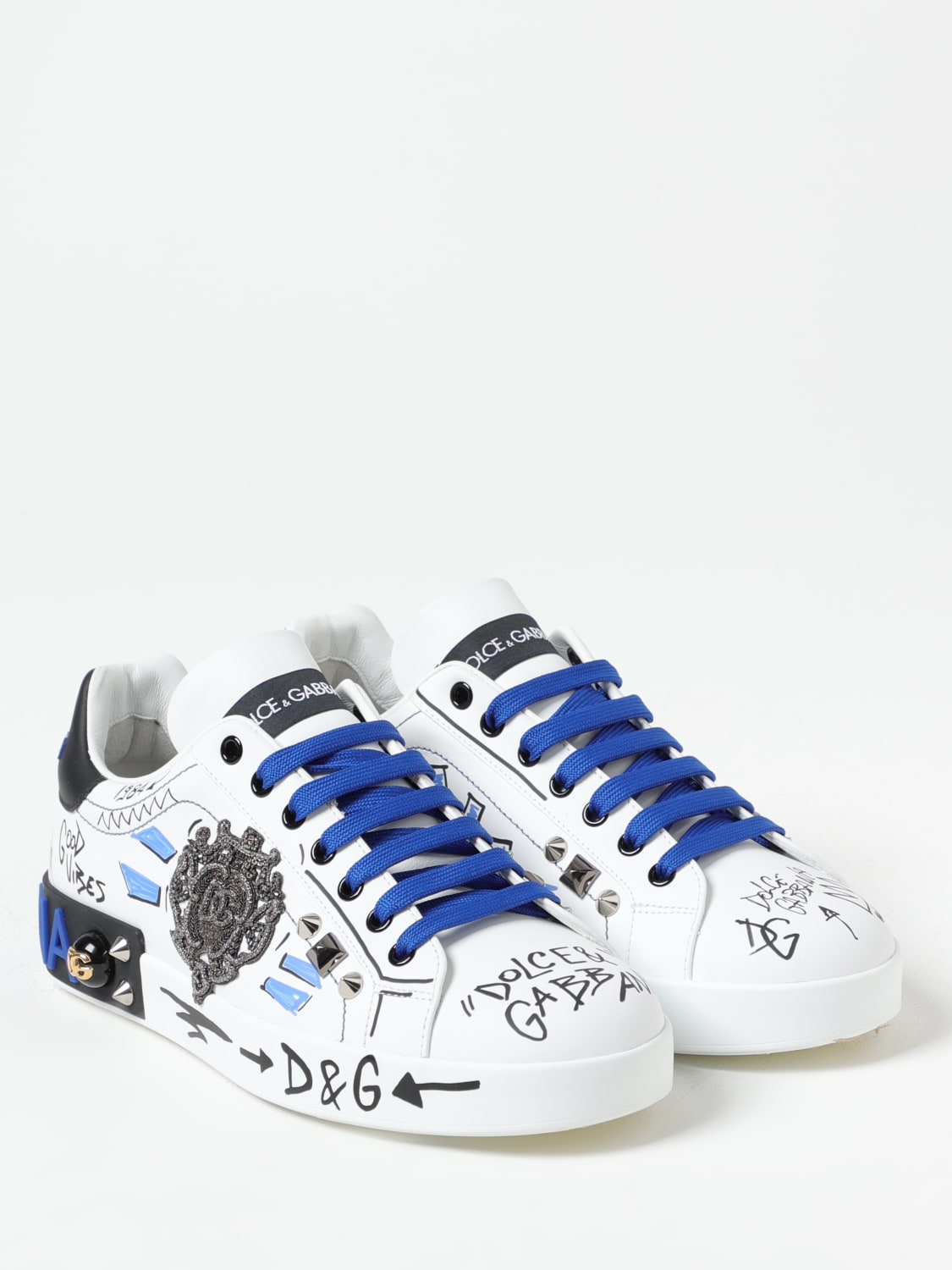DOLCE & GABBANA: Sneakers men - White | Dolce & Gabbana