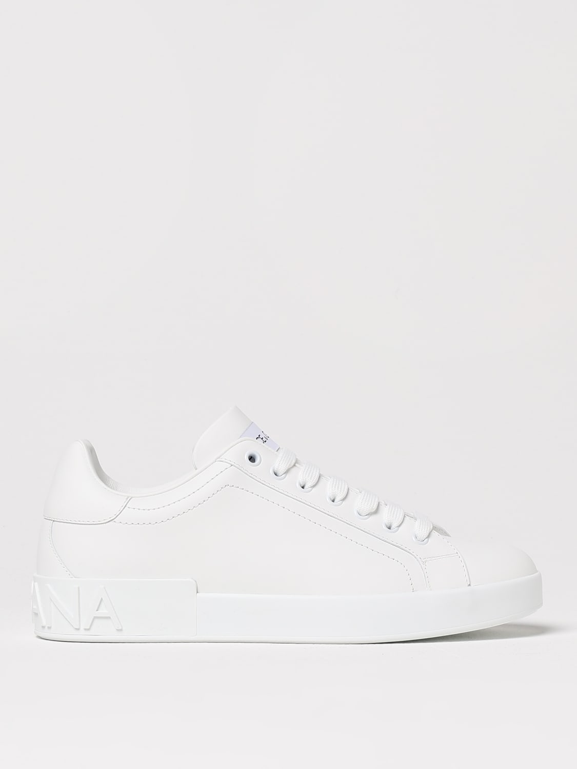 スニーカー DOLCE  GABBANA Men Sneakers CS1772A1065 WHITE Calfskin Portofino sneakers in White for Men | Dolce&Gabbana® US