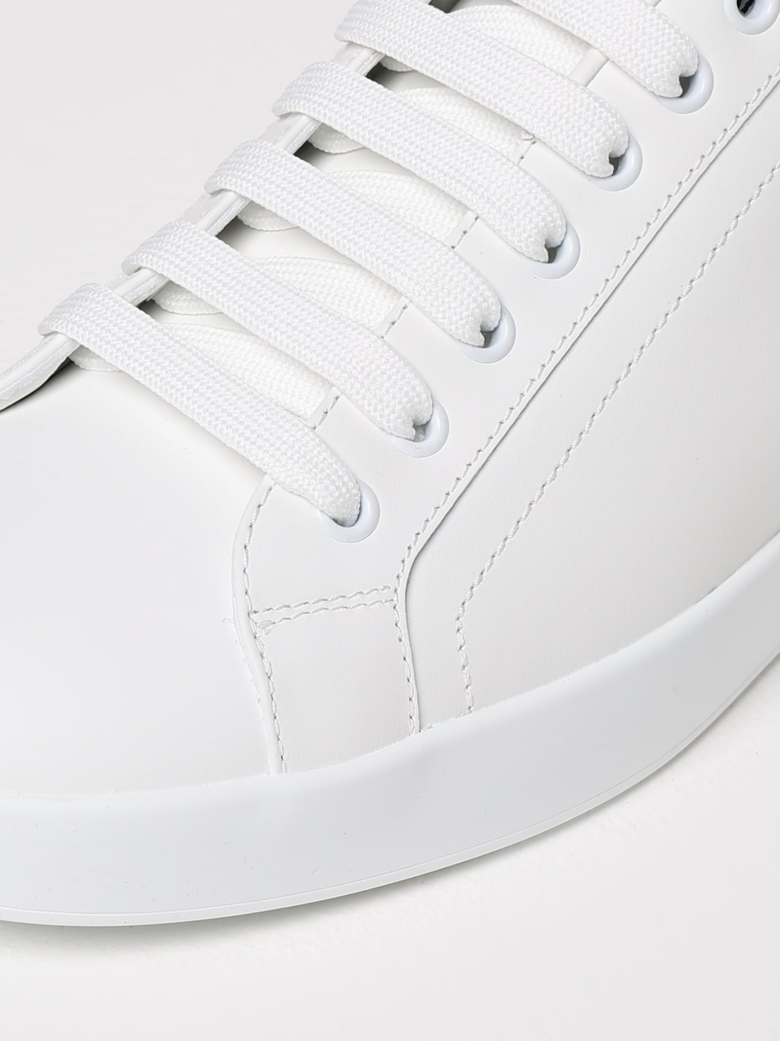 スニーカー DOLCE  GABBANA Men Sneakers CS1772A1065 WHITE Calfskin Portofino sneakers in White for Men | Dolce&Gabbana® US