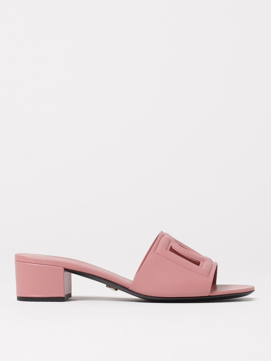 サンダル・ミュール DOLCE  GABBANA Women Sandals CR1755 AY329 80405 Pink DOLCE & GABBANA: Flat sandals woman - Pink | Dolce & Gabbana