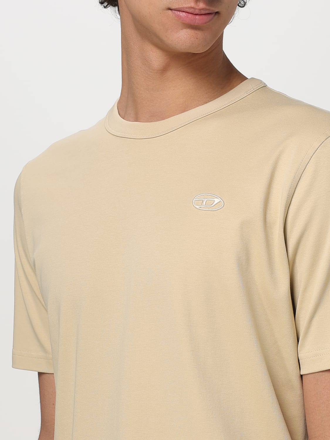 国内発送☆DIESEL☆T-SHIRT/BEIGE ３ＤロゴＴシャツ A16143_0BNET_8MS_E.jpg