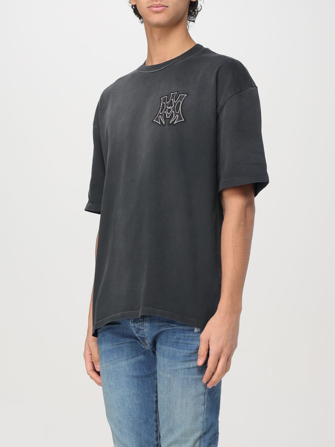 Tシャツ・カットソー AMIRI Men T-shirt Black AMJYTE1073 BLACK AMIRI: T-shirt men - Black | Amiri t-shirt AMJYTE1052 online