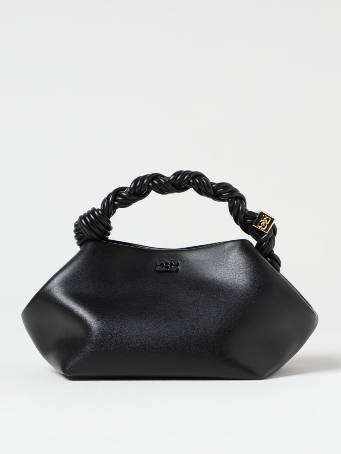 GANNI MINI BOLSO: Bolso de mano mujer Ganni, Negro - Img 1