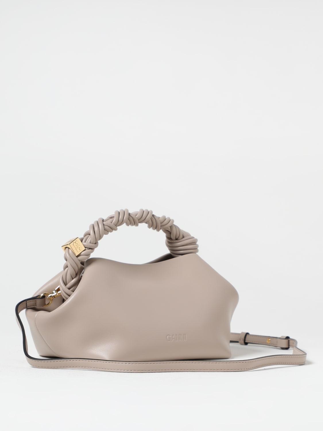 ハンドバッグ GANNI Woman Handbag Grey A5245 873 bou small bag woman oyester grey - GANNI - d — 2