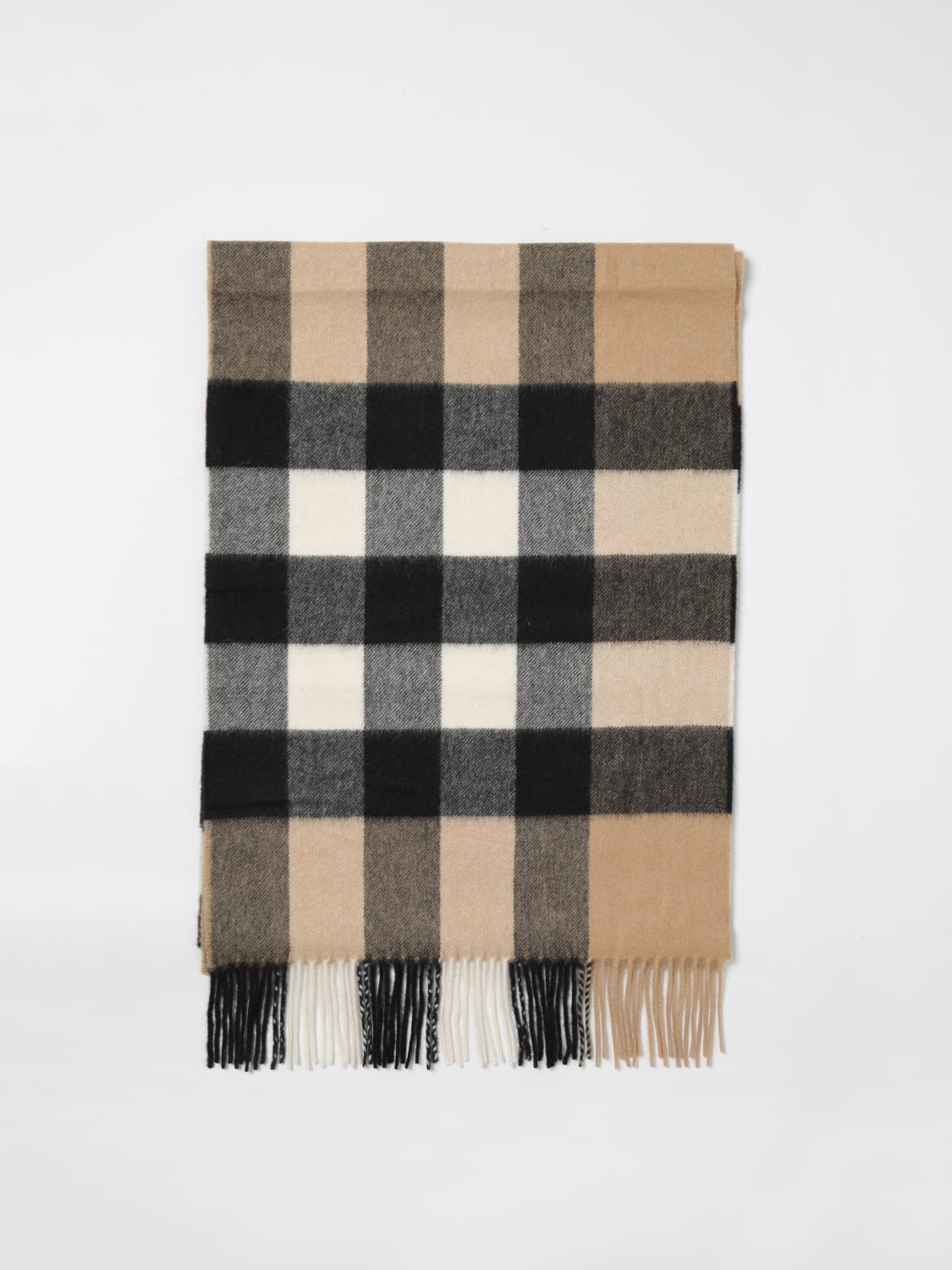 スカーフ BURBERRY Woman Scarf Beige 8077890 BURBERRY: Scarf woman - Beige | Burberry scarf 8077890
