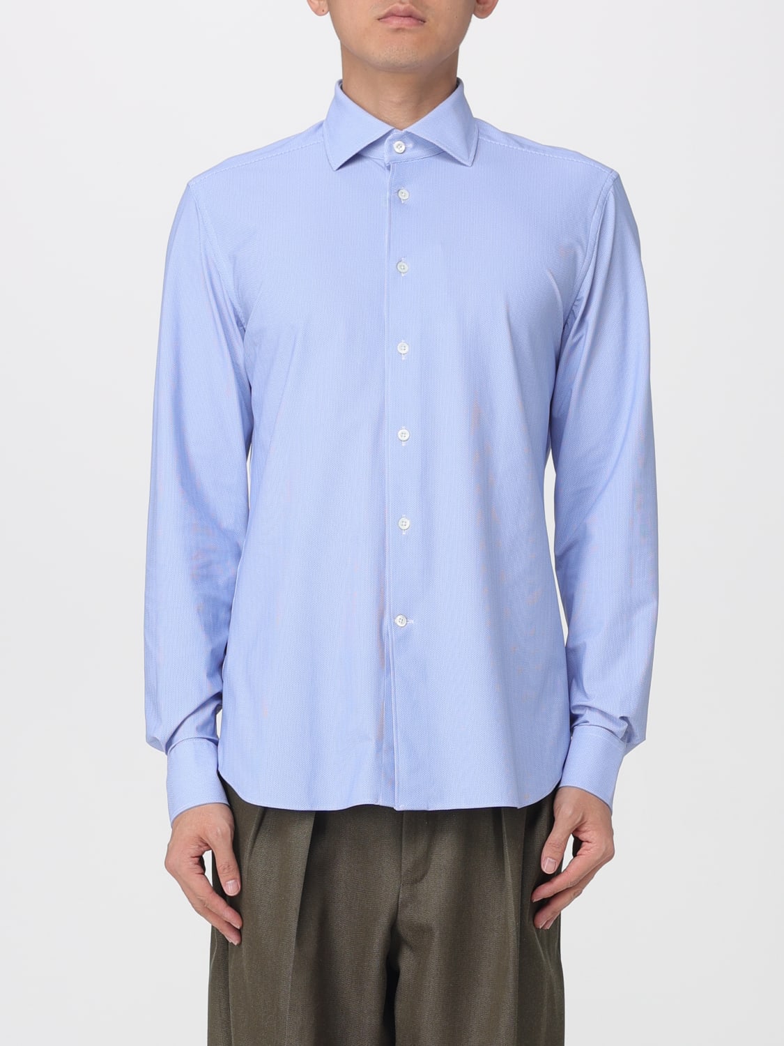 CORNELIANI SHIRT: Shirt men Corneliani, Blue - Img 1