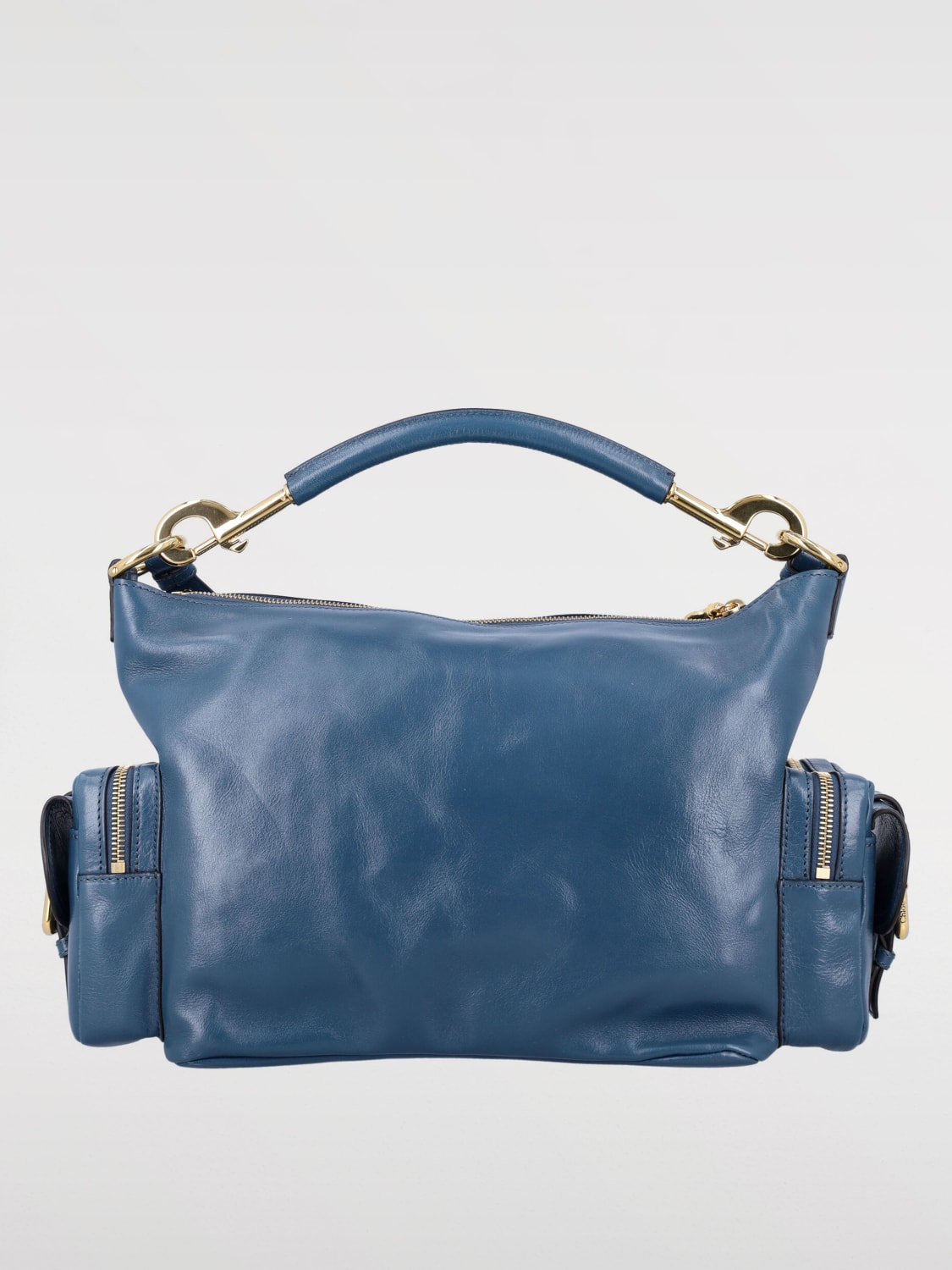 CHLOÉ: Crossbody bags woman - Blue | Chloé handbag