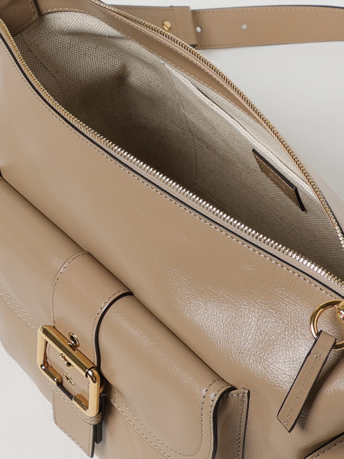 CHLOÉ: Crossbody bags woman - Brown | Chloé handbag
