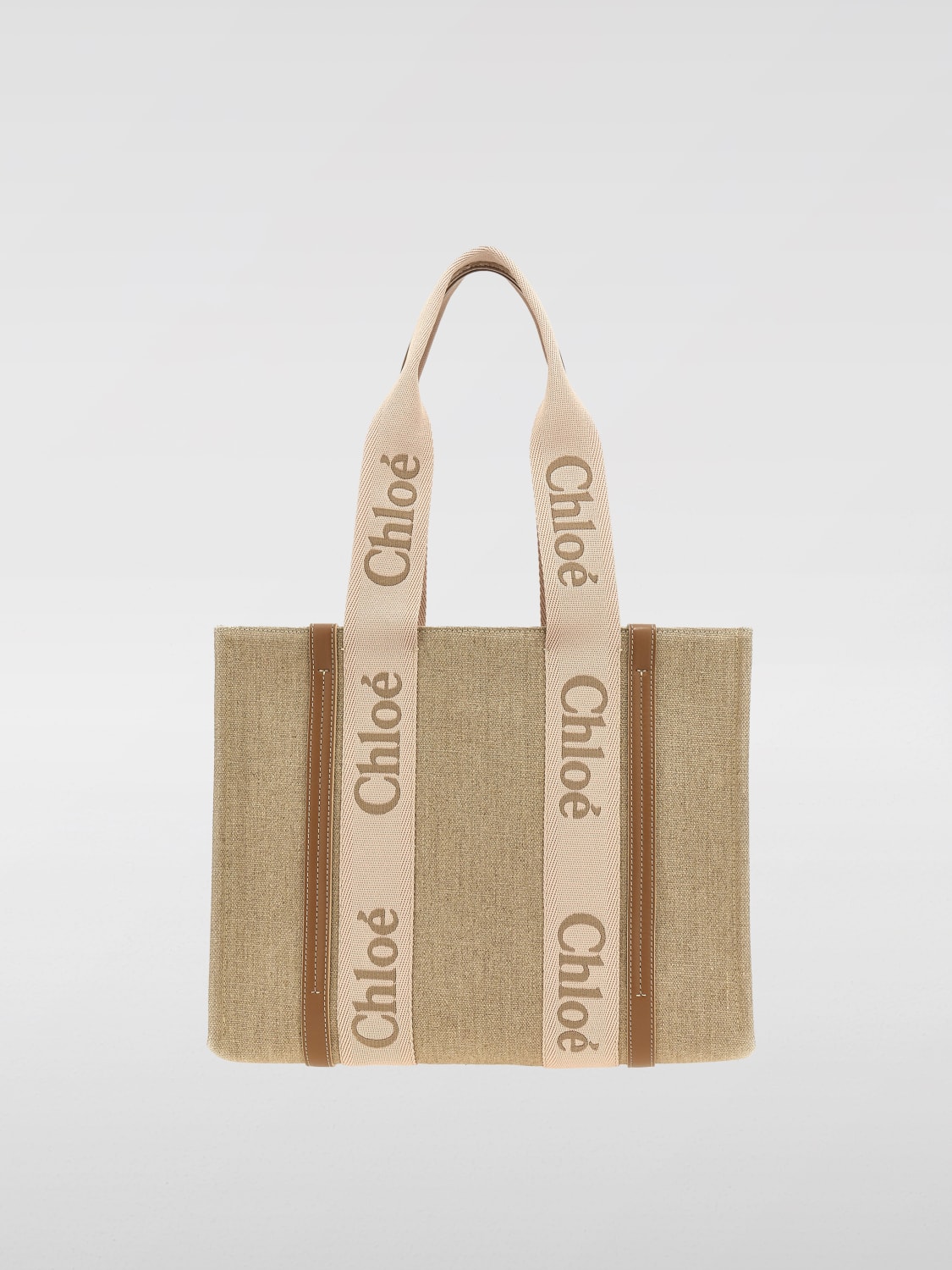 トートバッグ CHLOE Woman Tote bags Camel CHC23AS383L17 26Y CHLOÉ: Handbag woman - Camel | Chloé tote bags CHC23AS383L17