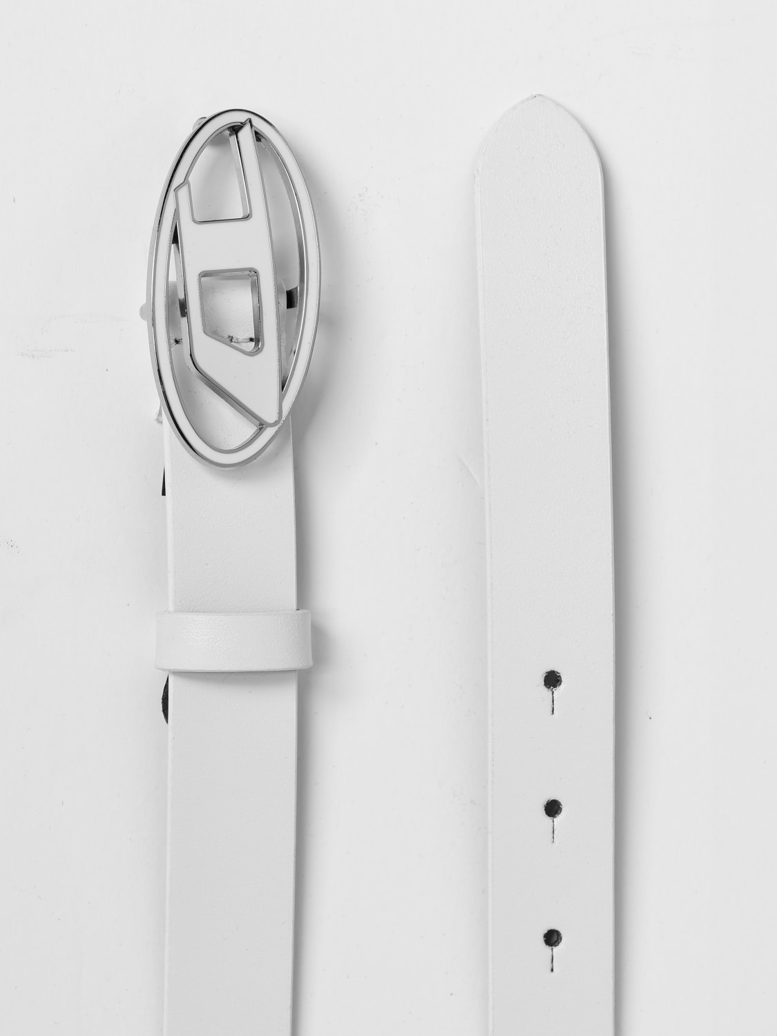 DIESEL BELT: Belt woman Diesel, White - Img 3