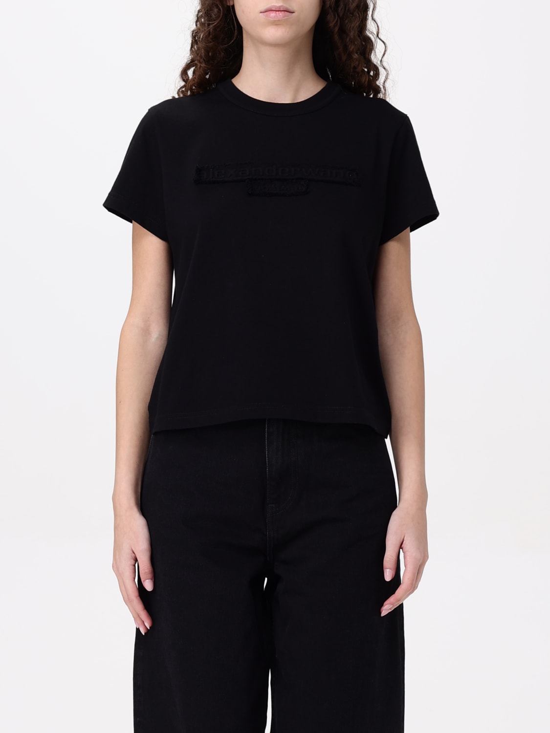 Tシャツ・カットソー ALEXANDER WANG Women Tunic Tops 25P1CC1251991 001 Black ALEXANDER WANG: T-shirt woman - Black | Alexander Wang t