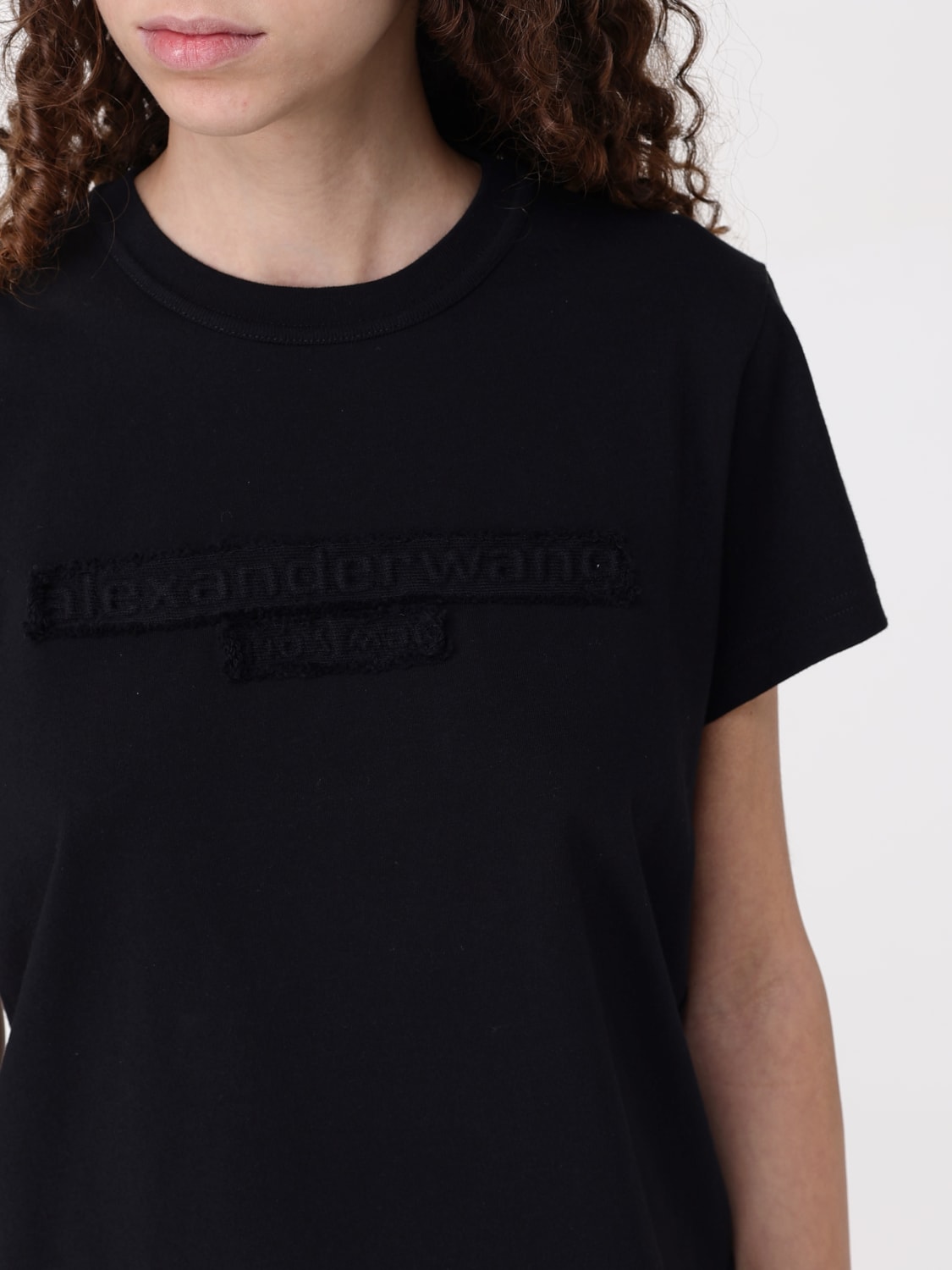 Tシャツ・カットソー ALEXANDER WANG Women Tunic Tops 25P1CC1251991 001 Black ALEXANDER WANG: T-shirt woman - Black | Alexander Wang t