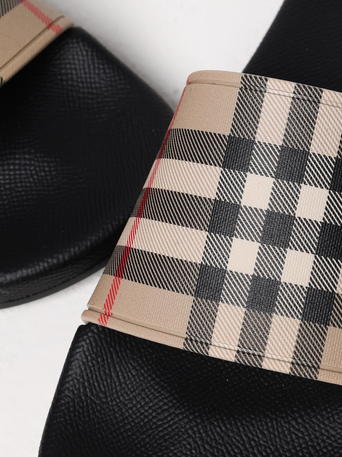 シューズ・サンダルその他 BURBERRY Woman Flat sandals Beige 8057037 BURBERRY｜SLIPPERS (Vintage Check Slide (8057037)) (Burberry