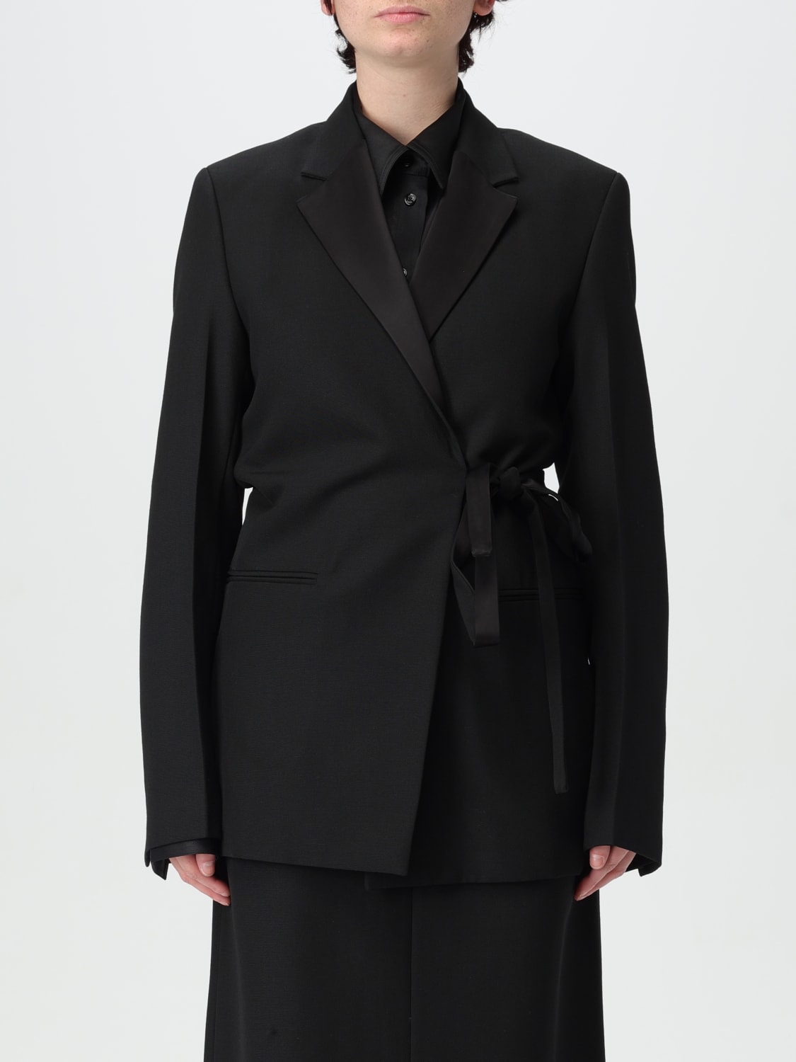 TOTEME: Jacket woman - Black | Toteme blazer