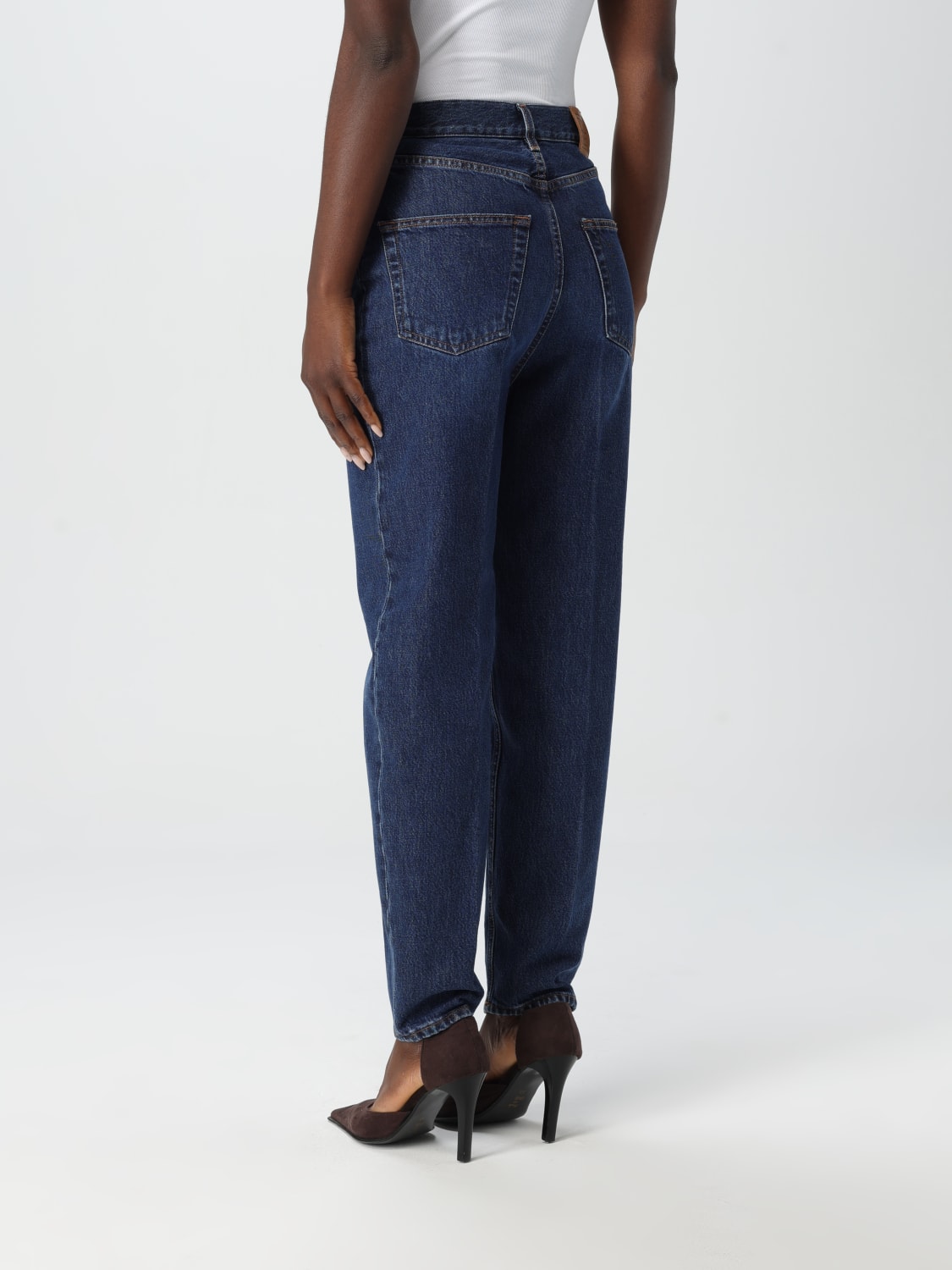 デニム・ジーパン TOTEME Woman Jeans Blue 223231741 404 TOTEME Woman Jeans Blue 223231741 404 (toteme/デニム