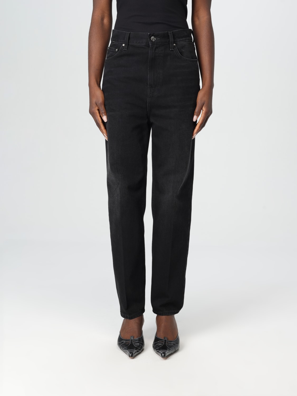 TOTEME JEANS: Jeans woman Toteme, Black - Img 1
