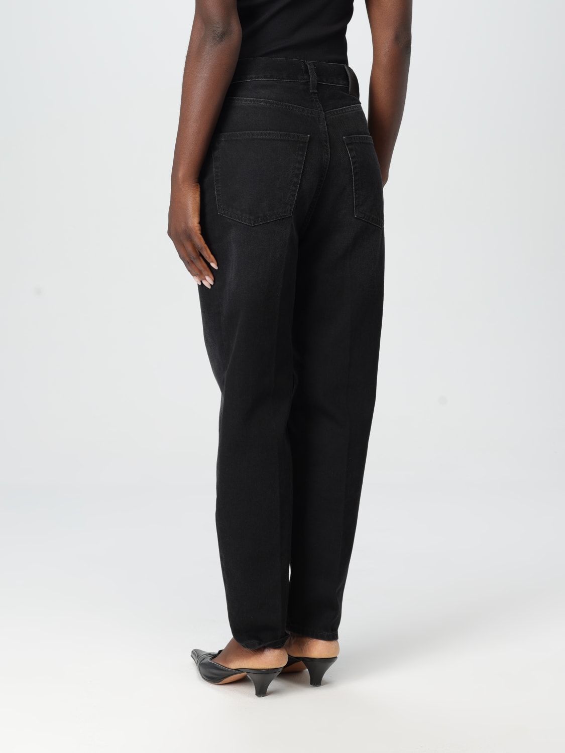 TOTEME JEANS: Jeans woman Toteme, Black - Img 3