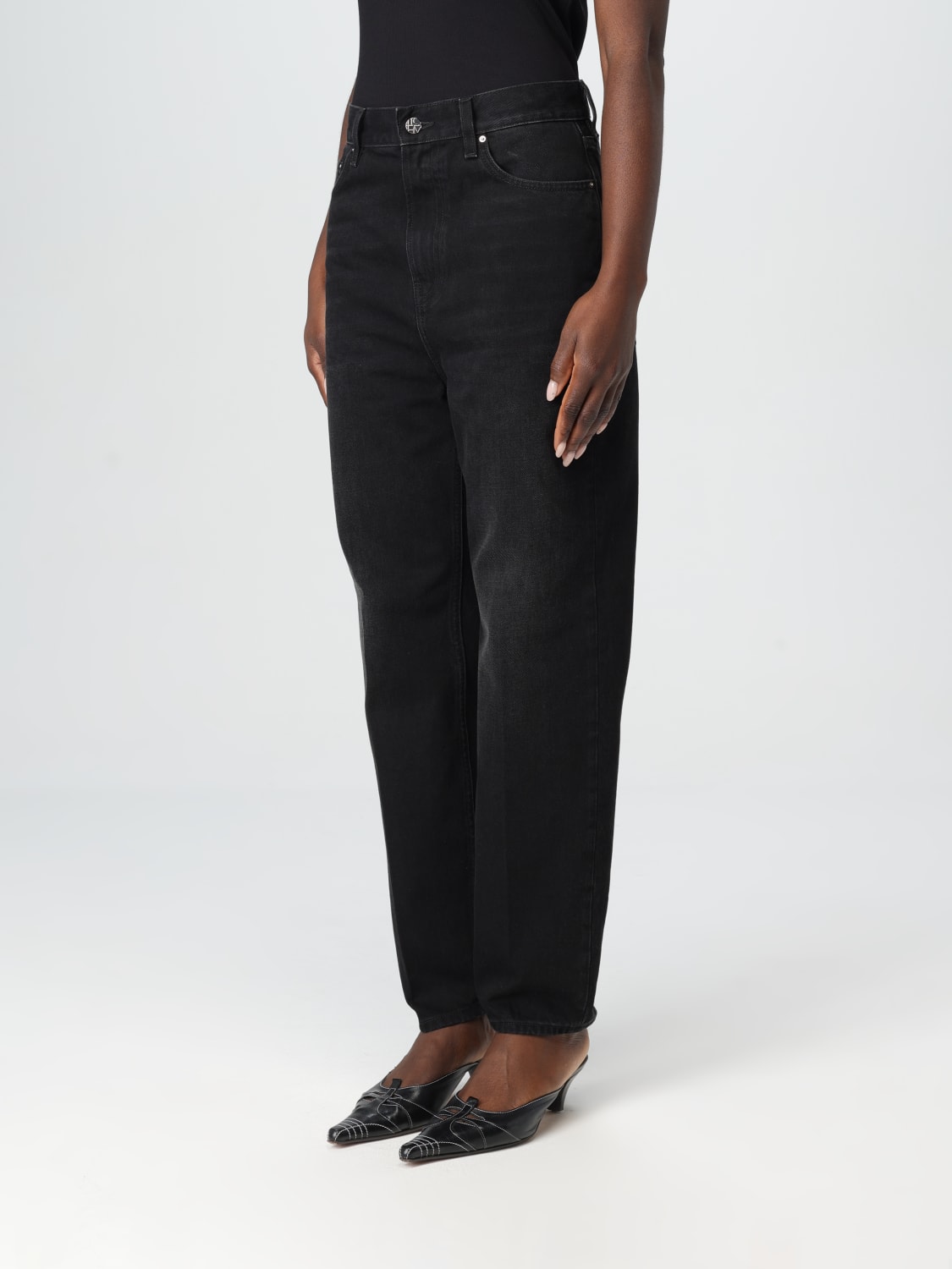 デニム・ジーパン TOTEME Woman Jeans Black 234231744 230 TOTEME: Jeans woman - Black | Toteme jeans 234231744 online