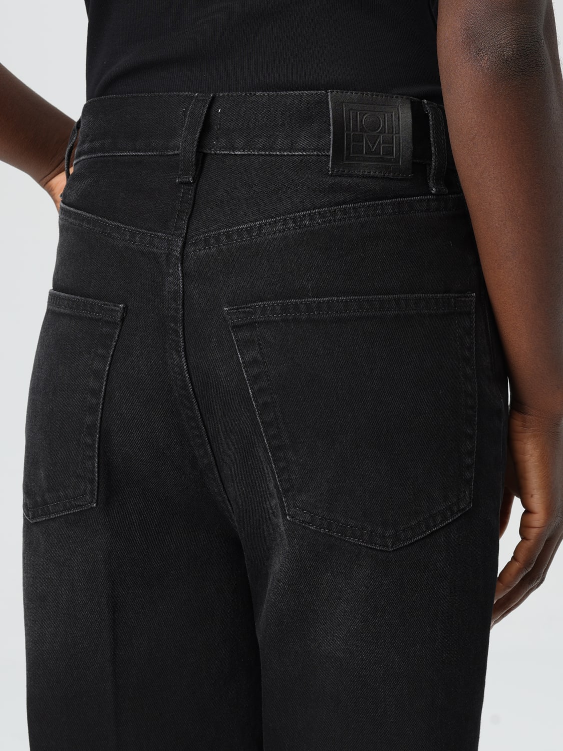 TOTEME JEANS: Jeans woman Toteme, Black - Img 5