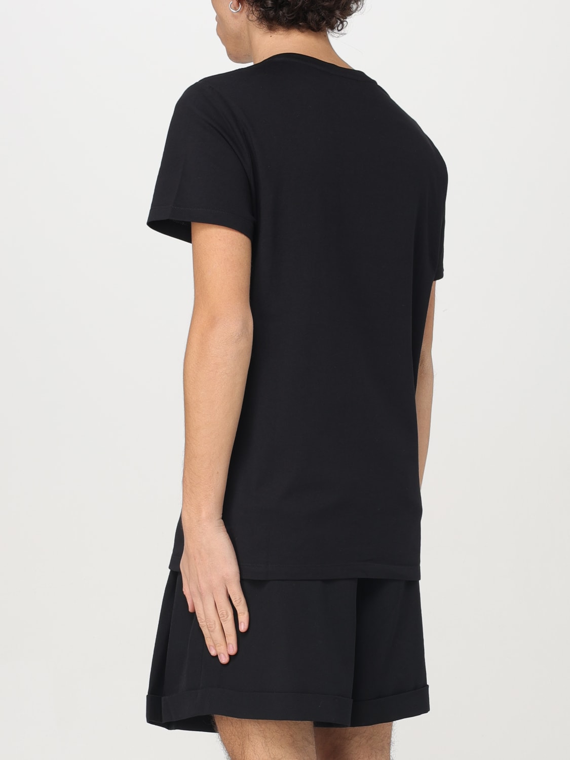 Tシャツ・カットソー BALMAIN Men T Shirts EH1EF000BC91 0PA Black BALMAIN: T-shirt men - White | Balmain t-shirt EH1EF000BC91