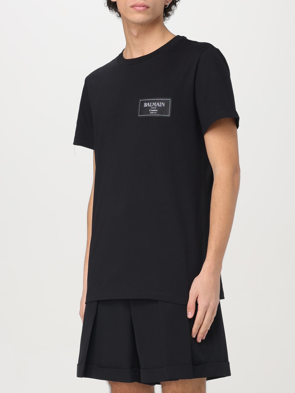 BALMAIN T-SHIRT: T-shirt homme Balmain, Noir - Img 4
