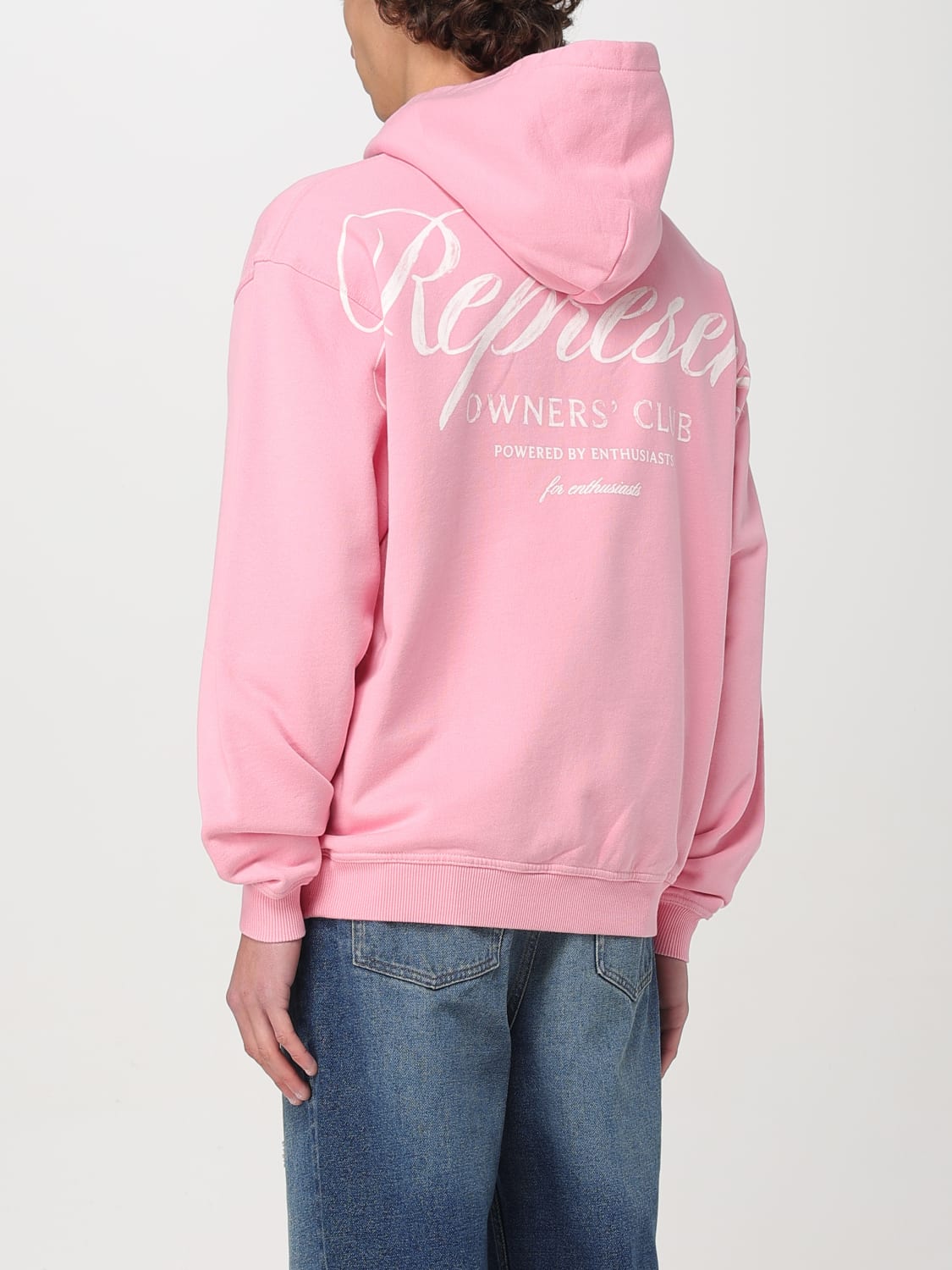 REPRESENT SWEATSHIRT: Sweater men Represent, Pink - Img 2