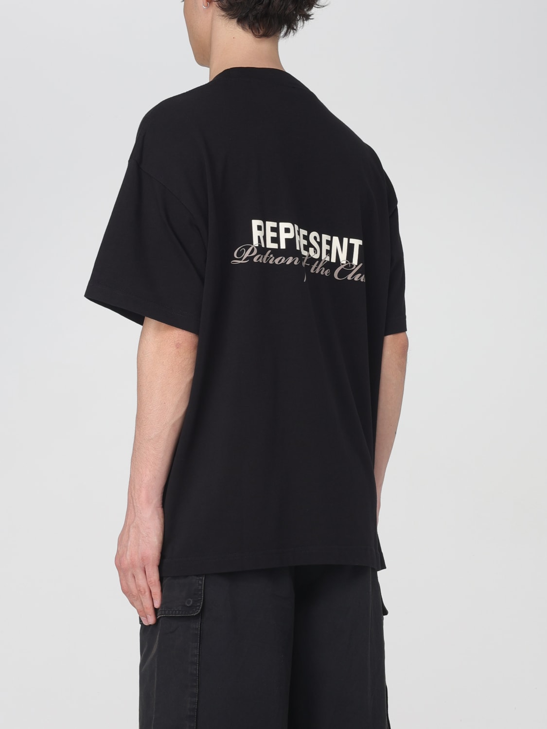 REPRESENT T-SHIRT: T-shirt men Represent, Black - Img 2
