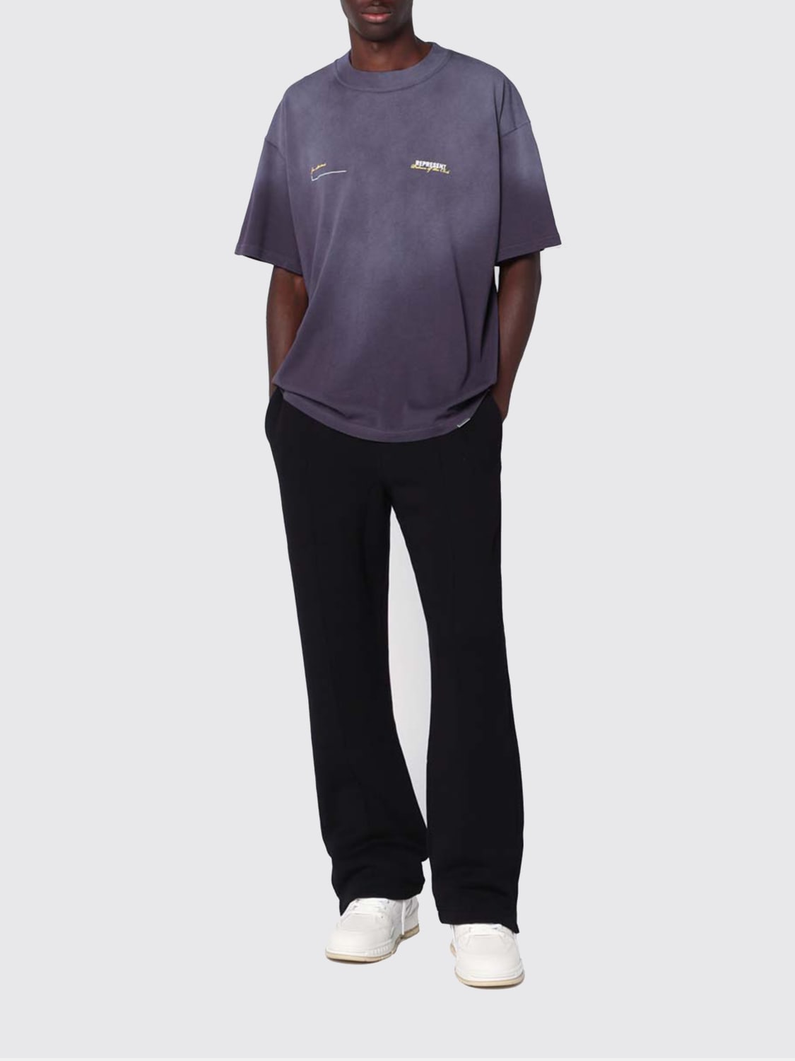 REPRESENT T-SHIRT: T-shirt men Represent, Violet - Img 2
