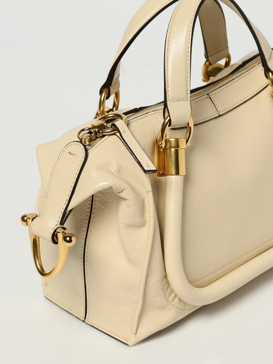 ハンドバッグ CHLOE Woman Handbag Beige CHC24AS751N82 24Q CHLOÉ: Shoulder bag woman - Beige | Chloé handbag