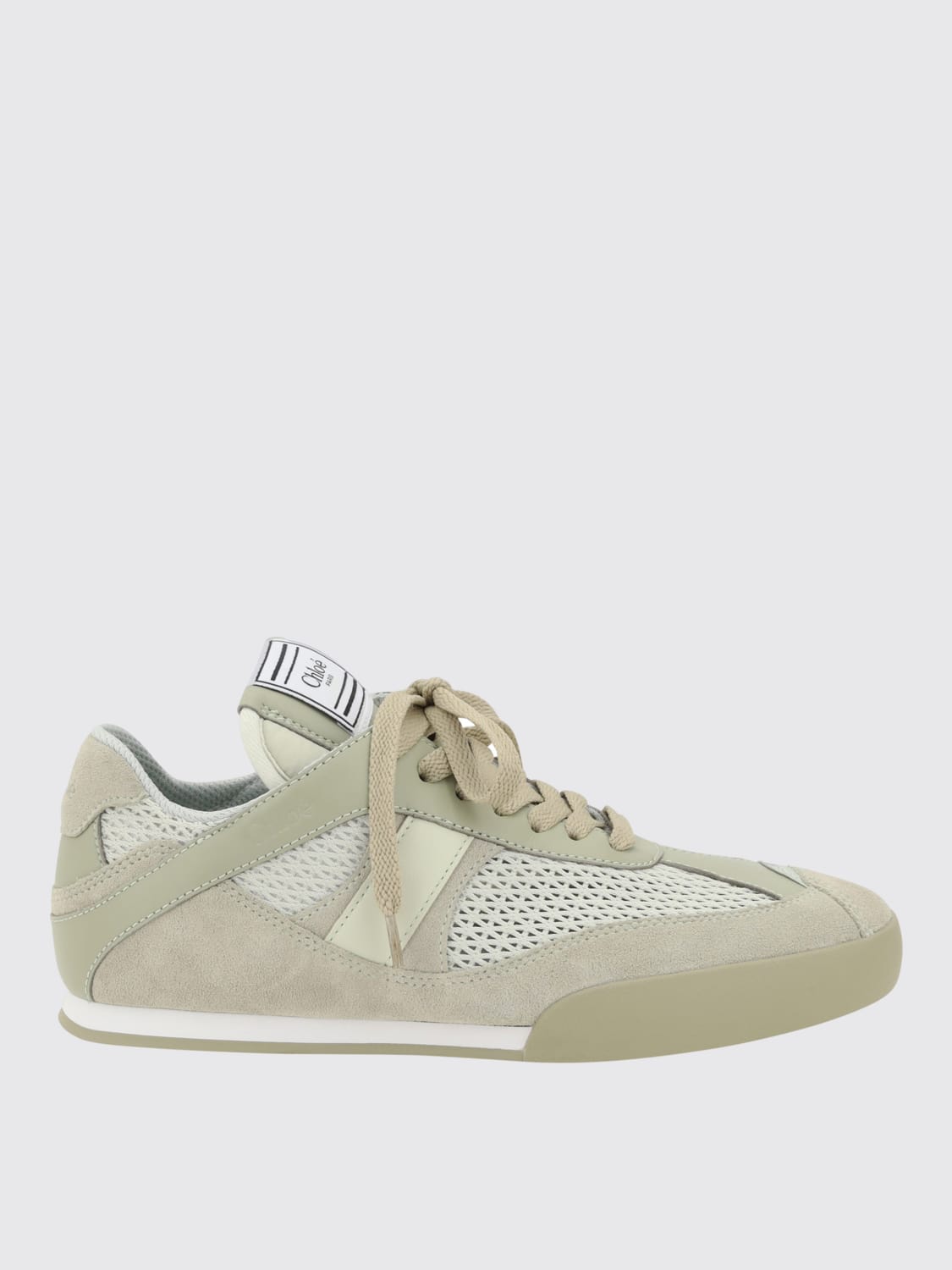 スニーカー CHLOE Woman Sneakers Kaki CHC25S07IPL 21E CHLOÉ: Sneakers woman - Kaki | Chloé sneakers CHC25S07IPL